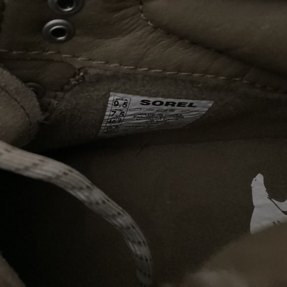 SOREL Hi-Line Cozy Lace-Up Hiking Boot (Women) 9.5M - Picture 4 of 8